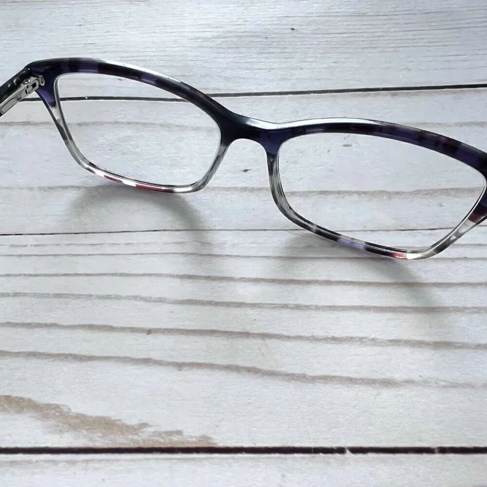 Verawang Tortoise Wayfarer Eyeglasses One Size